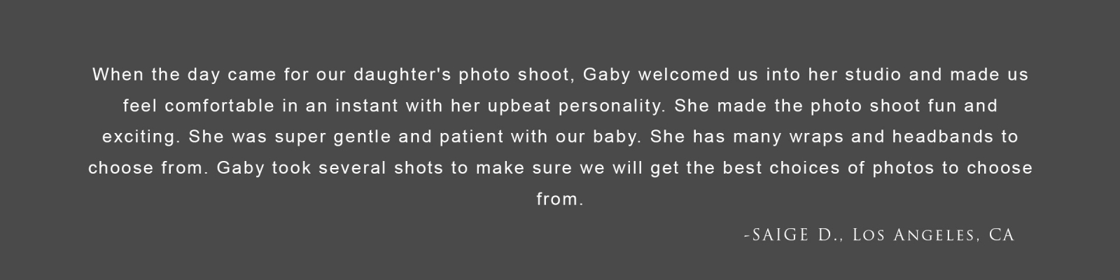 Los Angeles newborn photographer